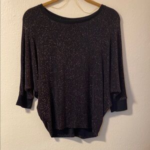 Elegant Black and Gold Women's Dress